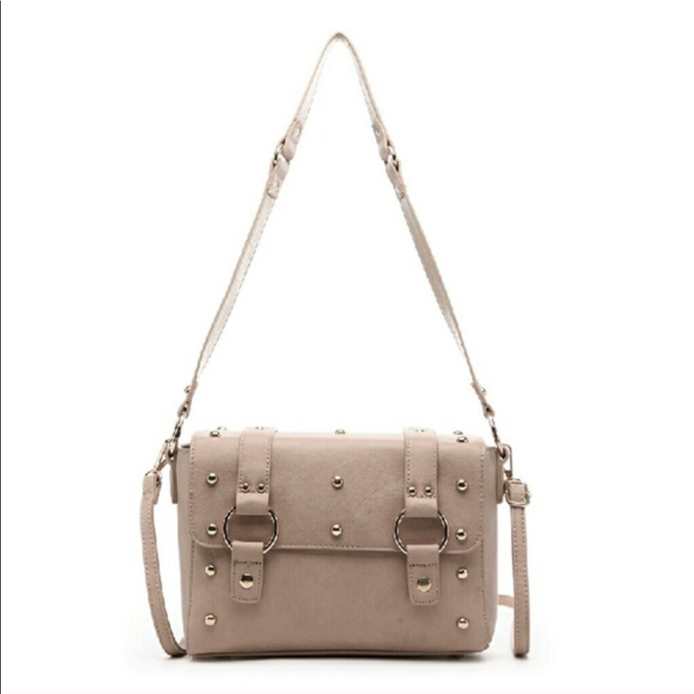 Pink Haley beige crossbody purse 👜